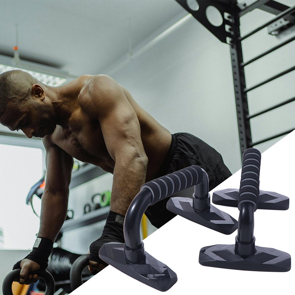 Push Up Stand Bar - قطعتان من مقابض رفع الأوزان المريحة