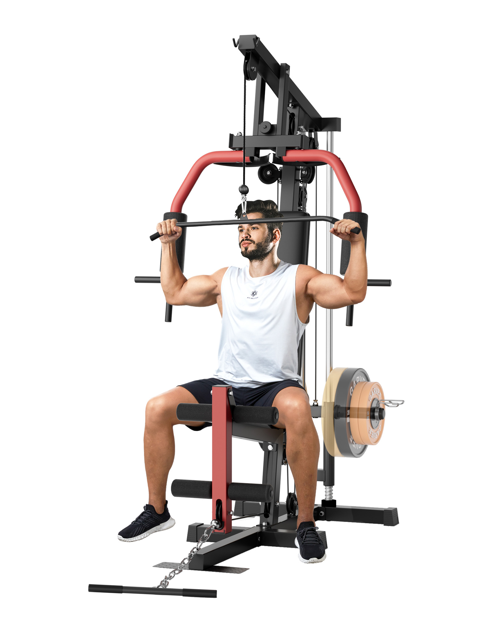 Home Gym Leg Extension Machine - جهاز تمارين منزلي متعدد الوظائف 5