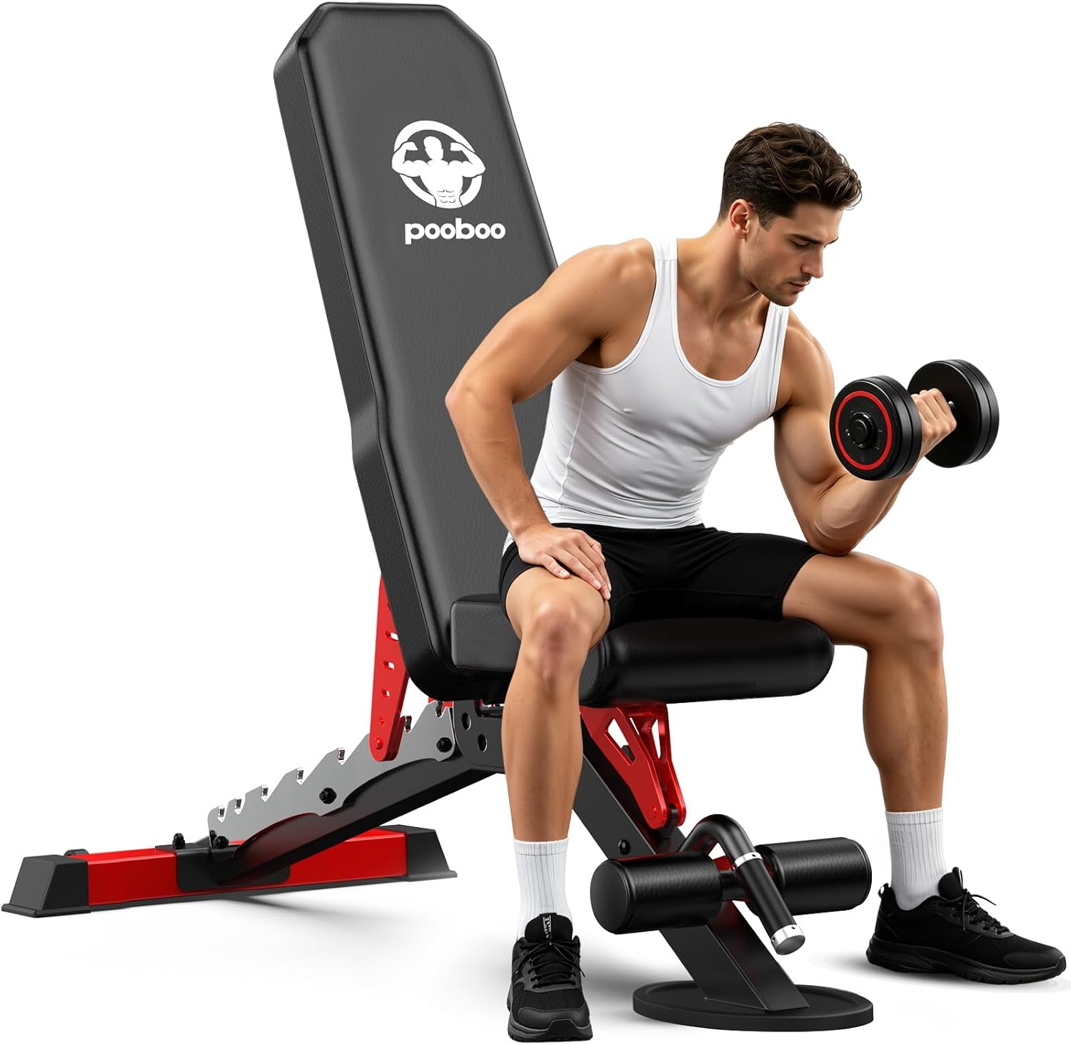 Home Gym Weight - مقعد تمارين قابل للتعديل، يتحمل وزن