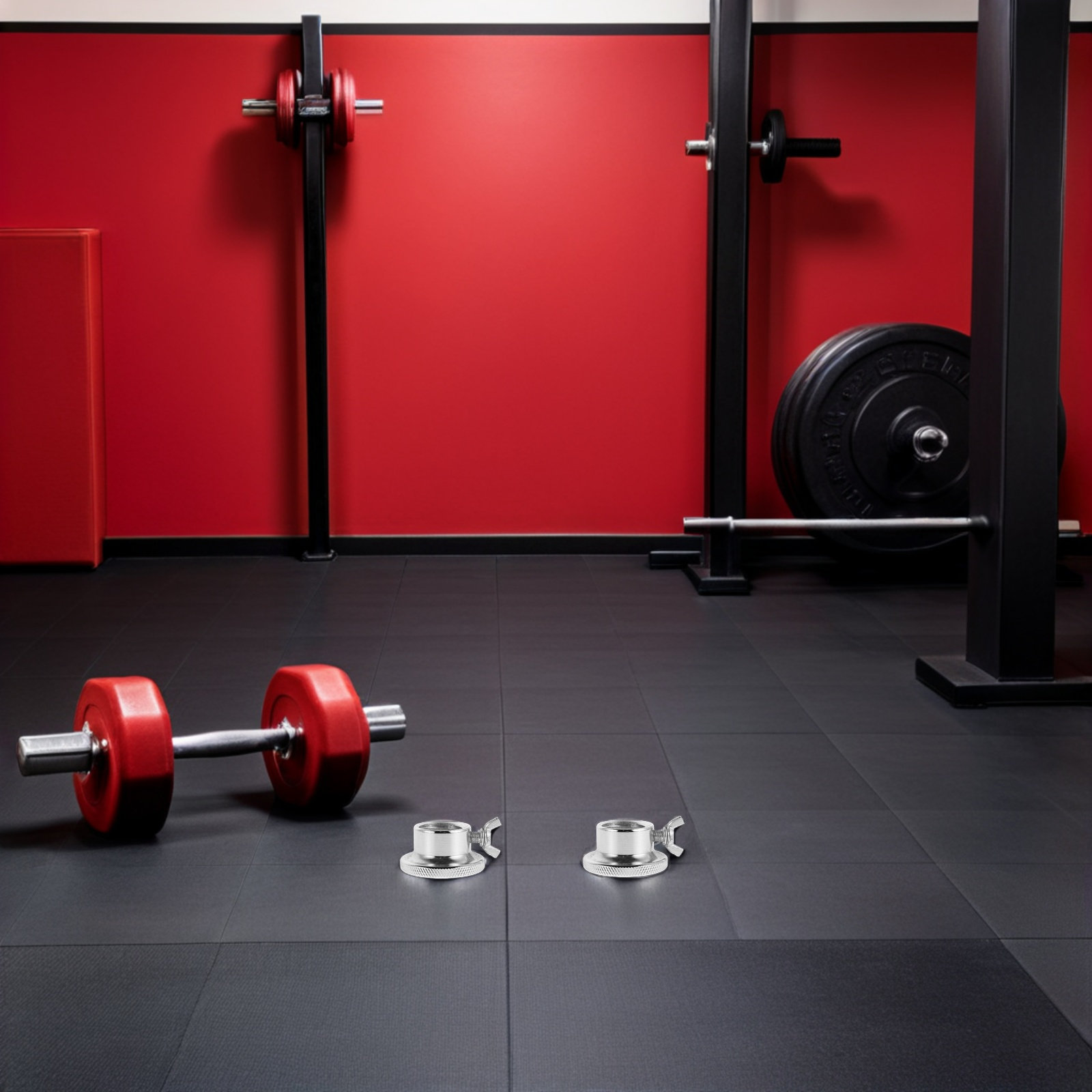 4 قطع من صواميل تثبيت الدمبل ا - مراجعة Home Gym Weight وسعره