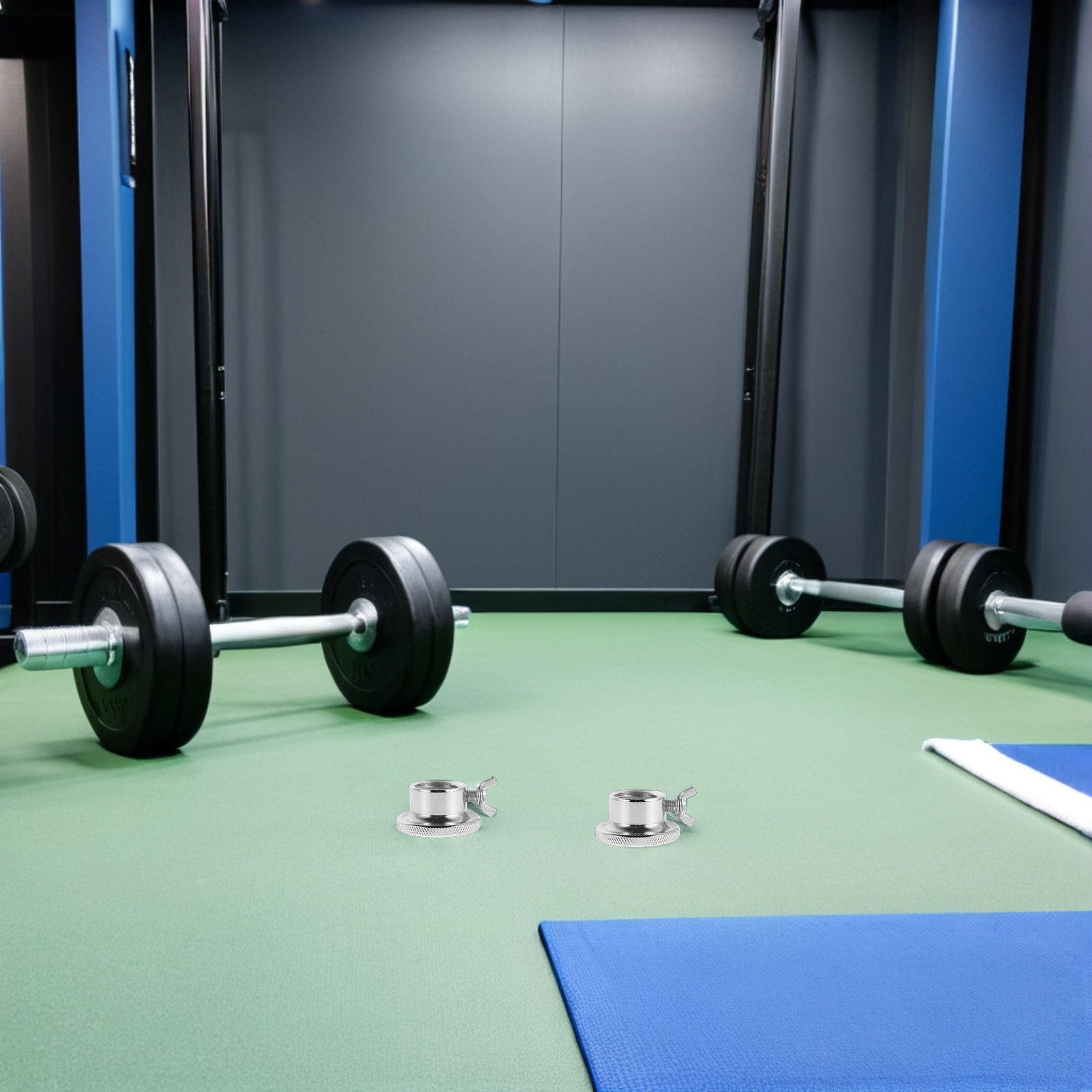 4 قطع من صواميل تثبيت الدمبل ا - مراجعة Home Gym Weight وسعره
