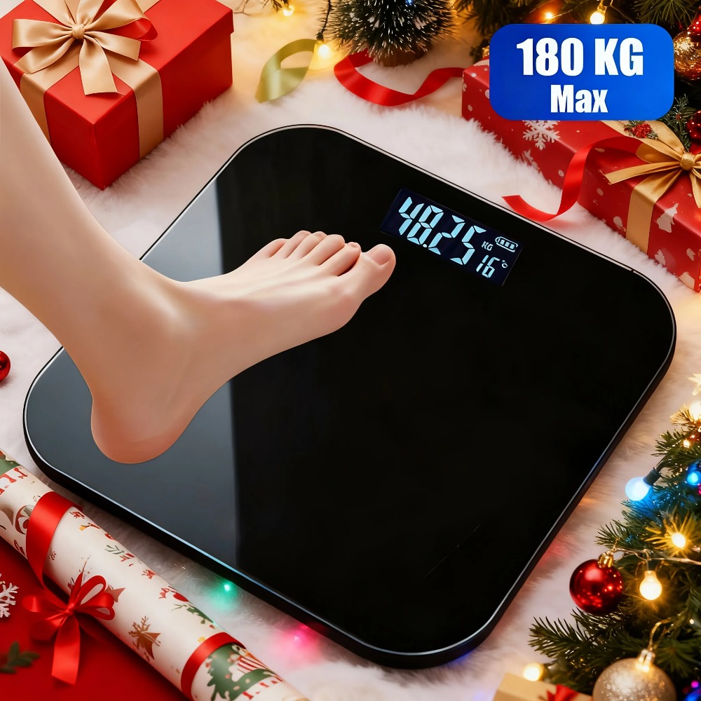 ميزان حمام رقمي عالي الدقة مع  - مراجعة Home Gym Xxl وسعره