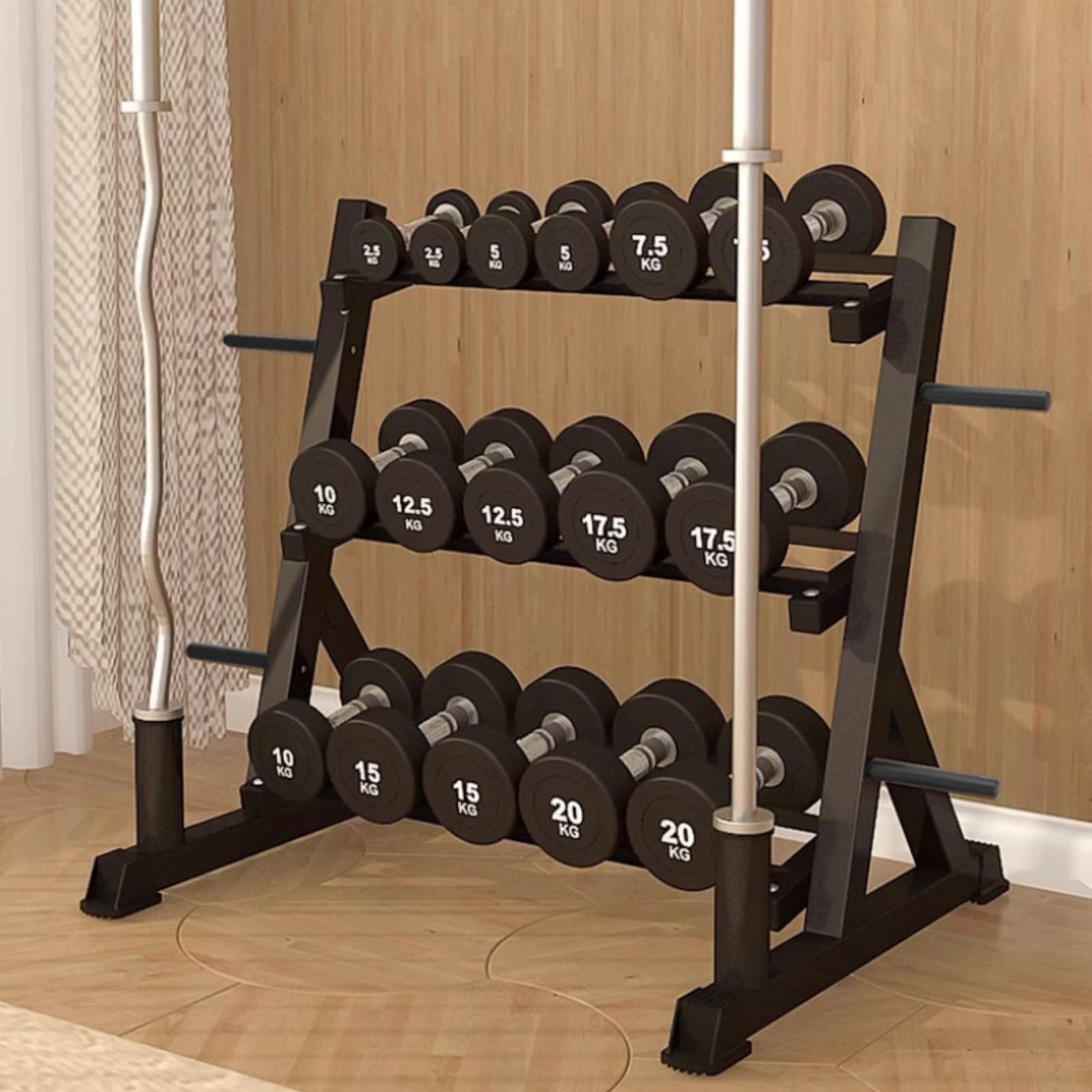 رف دمبل بثلاث طبقات لتوفير الم - مراجعة Home Gym Usa وسعره