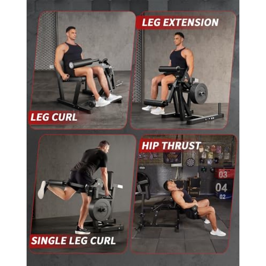جهاز تمرين الساقين للصالة الري - مراجعة Home Gym Leg Extension Machine وسعره