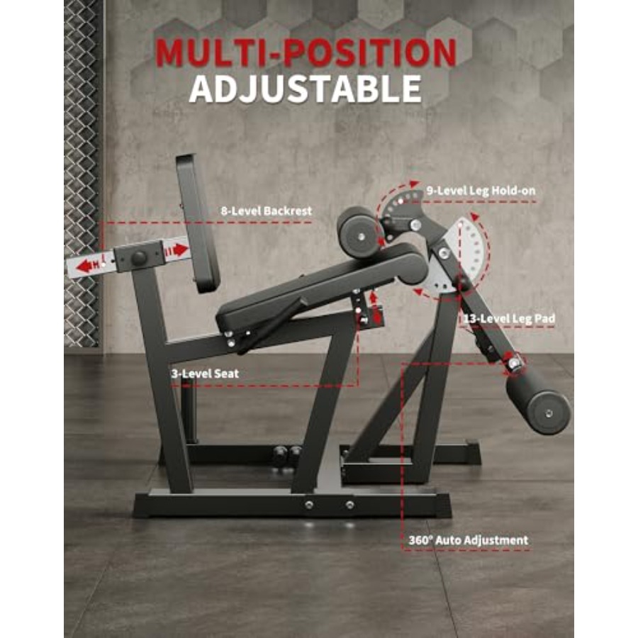 جهاز تمرين الساقين للصالة الري - مراجعة Home Gym Leg Extension Machine وسعره