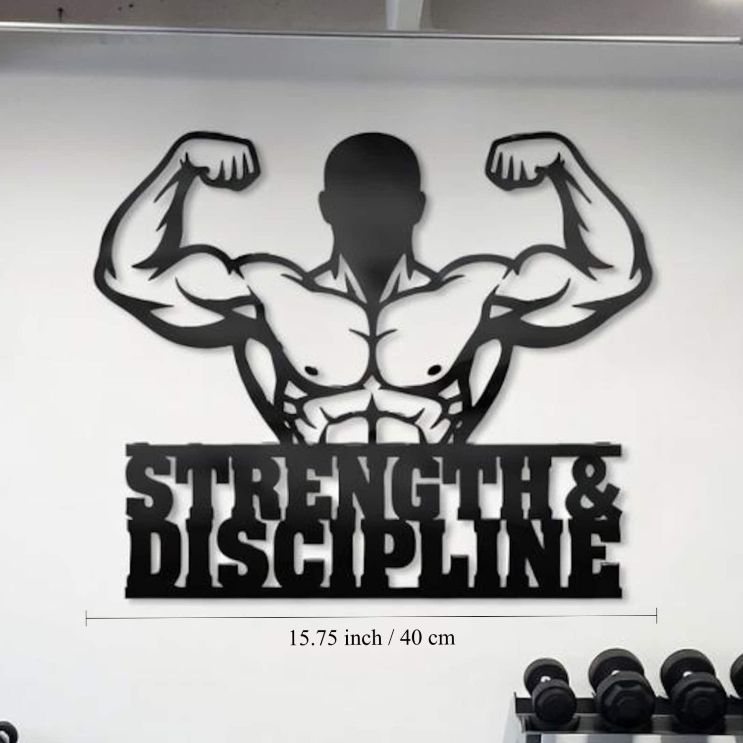لوحة جدارية حديدية من CIFBUY ب - مراجعة Home Gym In Garage وسعره
