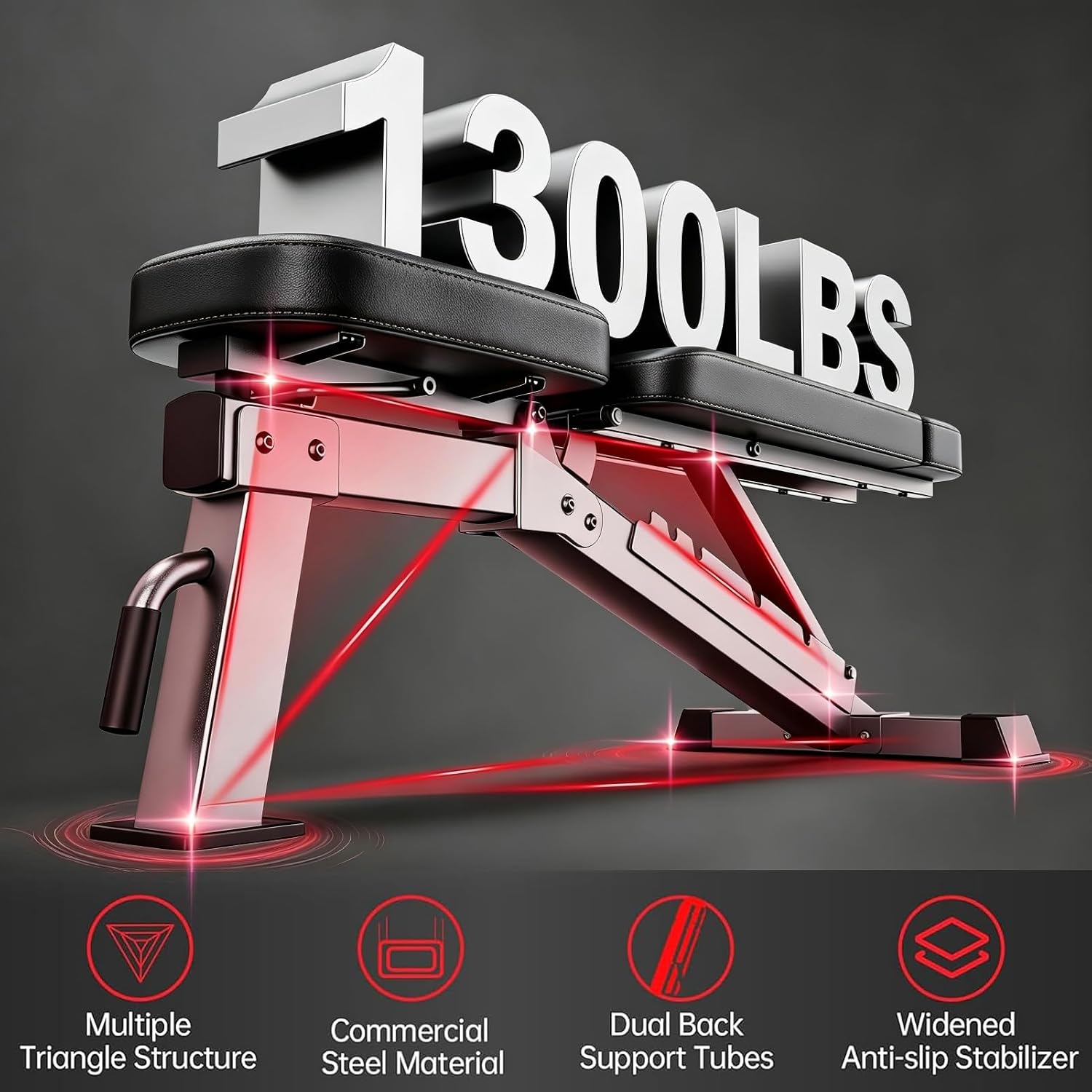 مقعد تمارين قابل للتعديل بسعة  - مراجعة Home Gym Weight وسعره