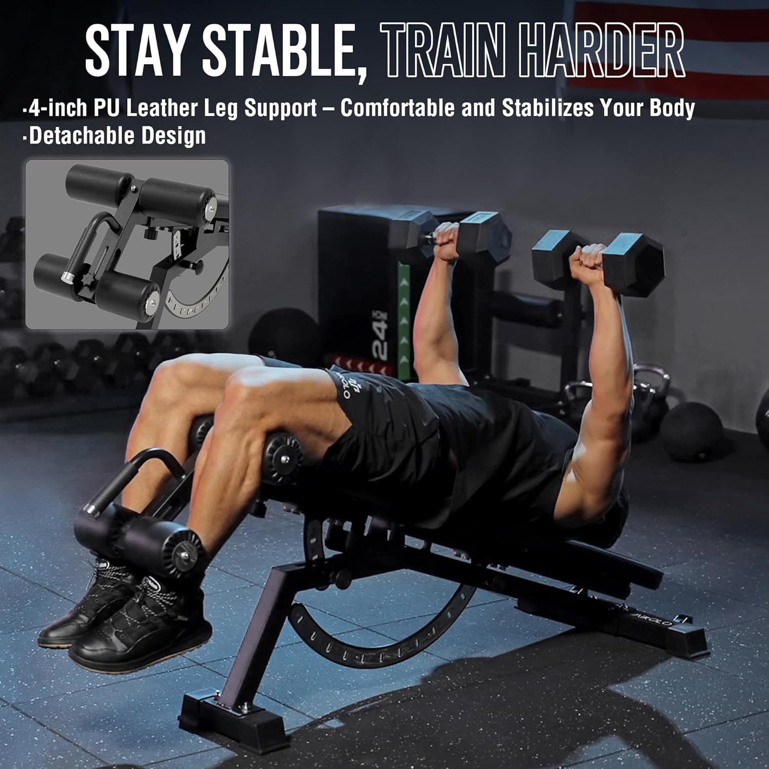 مقعد تمارين منزلي - مصنوع من ا - مراجعة Home Gym Weight وسعره