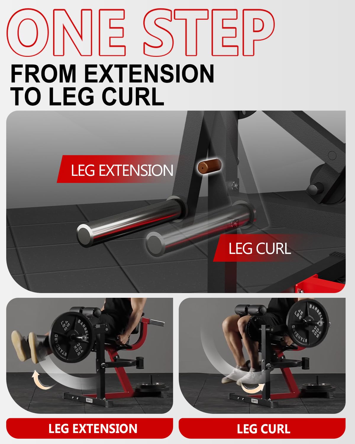 جهاز تمديد وثني الساق قابل للت - مراجعة Home Gym Leg Extension Machine وسعره
