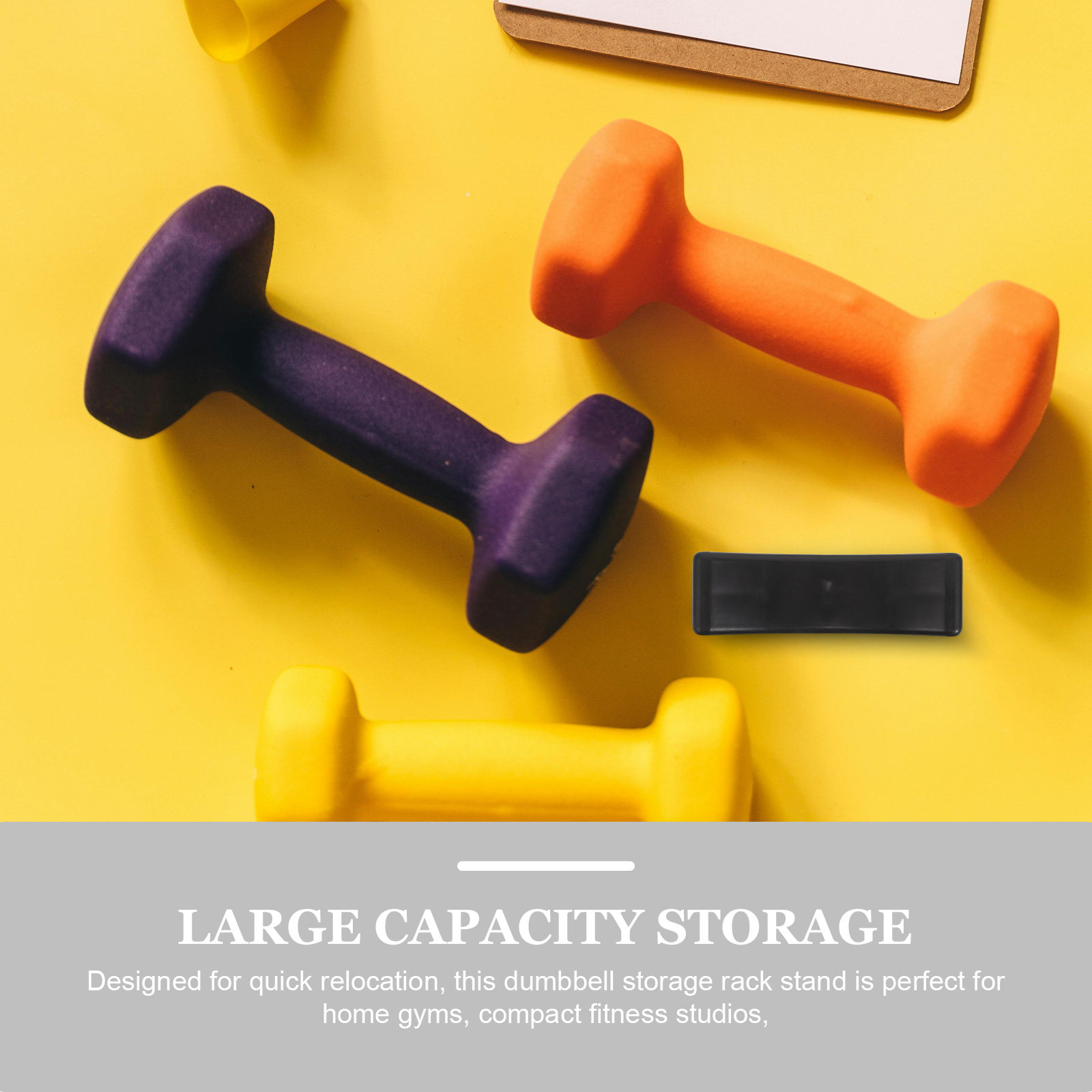 حامل دمبل مكون من 8 قطع، خفيف  - مراجعة Home Gym Usa وسعره