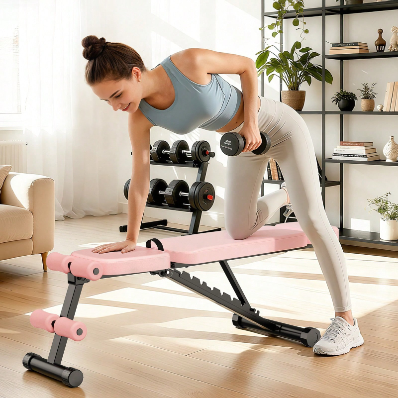 مقعد تمارين قابل للتعديل بـ 9  - مراجعة Home Gym Weight وسعره