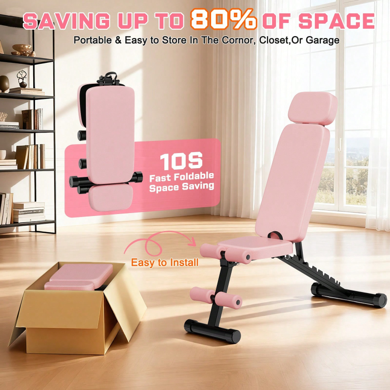مقعد تمارين قابل للتعديل بـ 9  - مراجعة Home Gym Weight وسعره