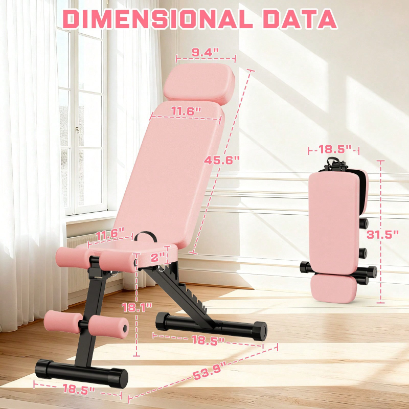 مقعد تمارين قابل للتعديل بـ 9  - مراجعة Home Gym Weight وسعره